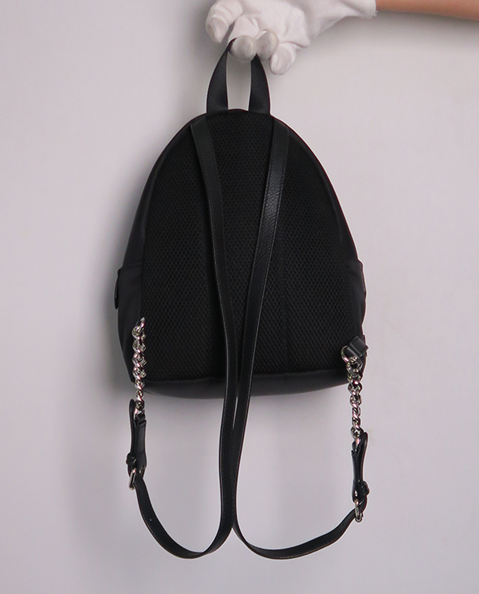 Mini Apple Backpack, &pound;360, Handbags, Back view